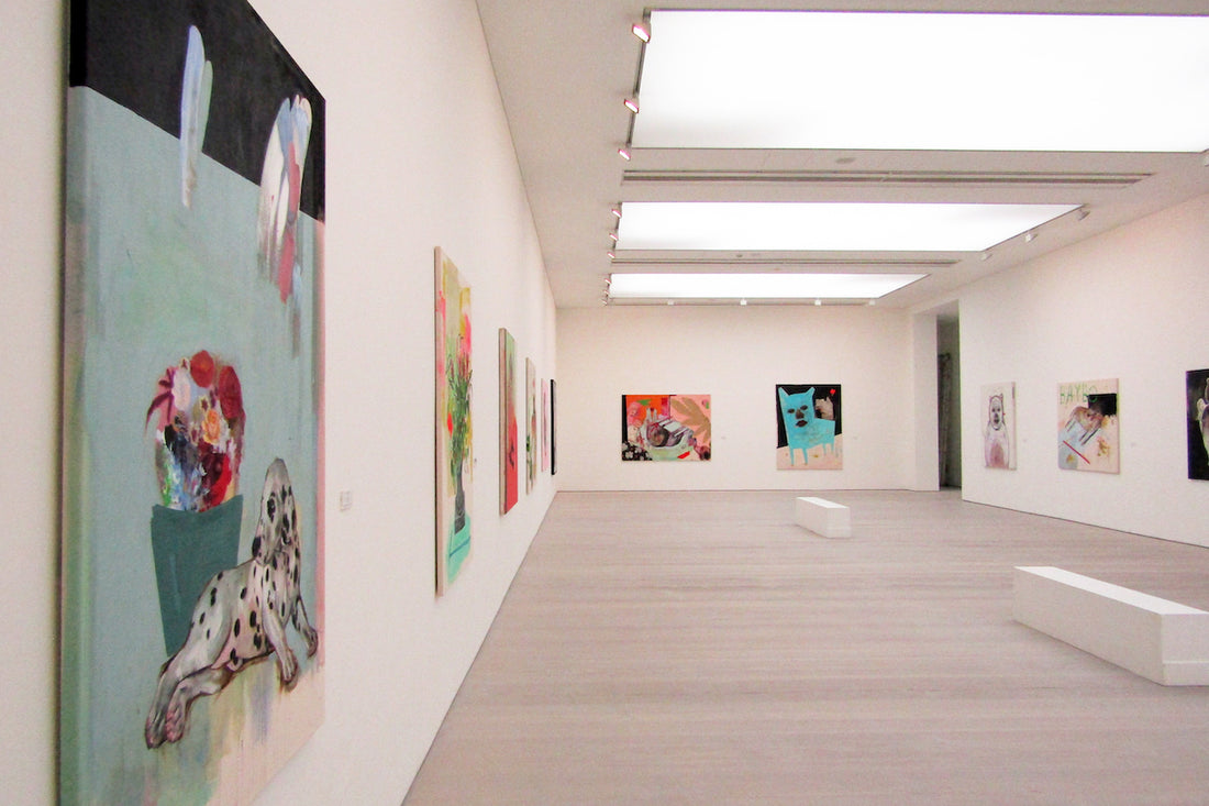 Ally McIntyre 'Dog Day Circus' at Saatchi Gallery