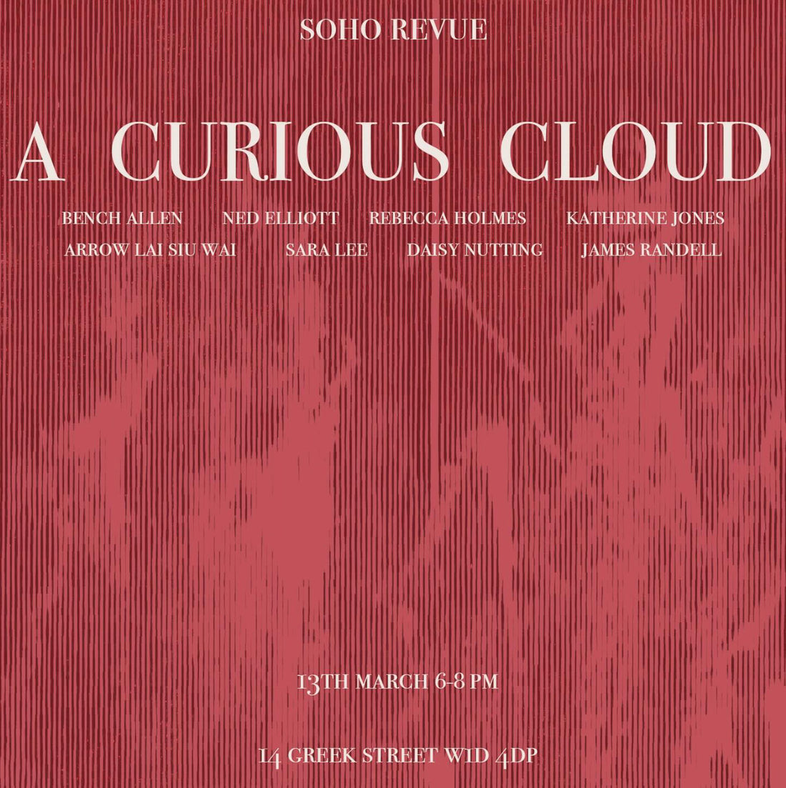 Jealous' Bench Allen Exhibits at Soho Revue