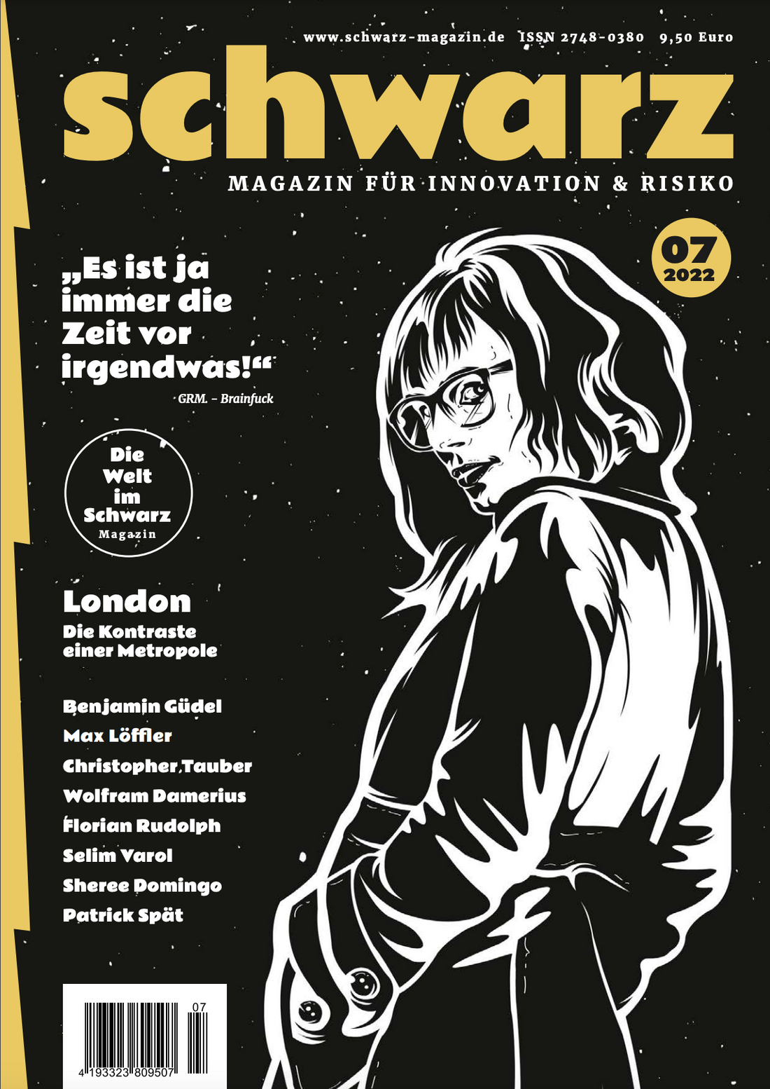 Jealous Featured in Schwarz Magazine