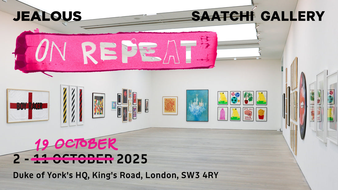 Jealous X Saatchi Gallery: On Repeat
