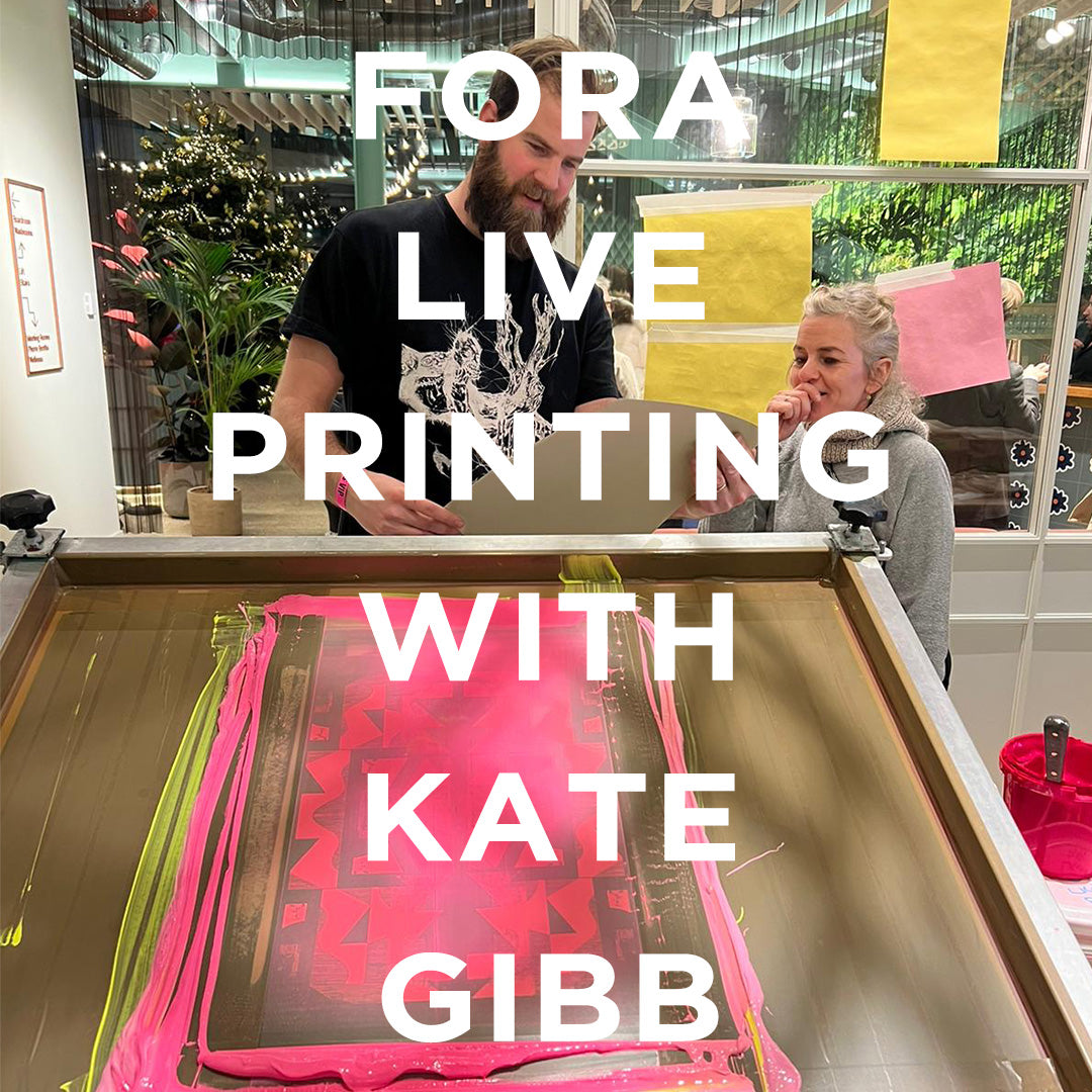 Jealous x FORA Live Printing
