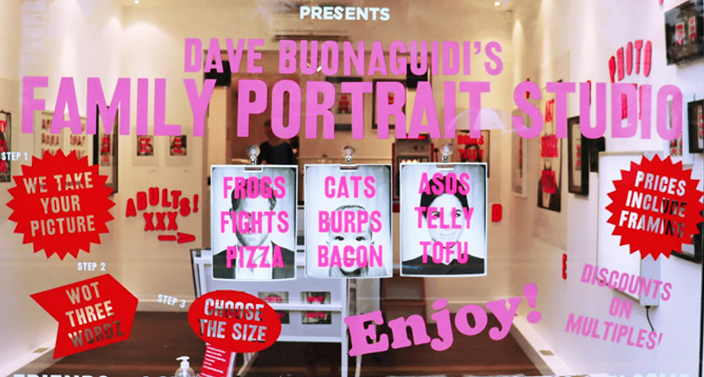 Dave Buonaguidi's Family Portrait Studio aka WOT THREE WORDZ