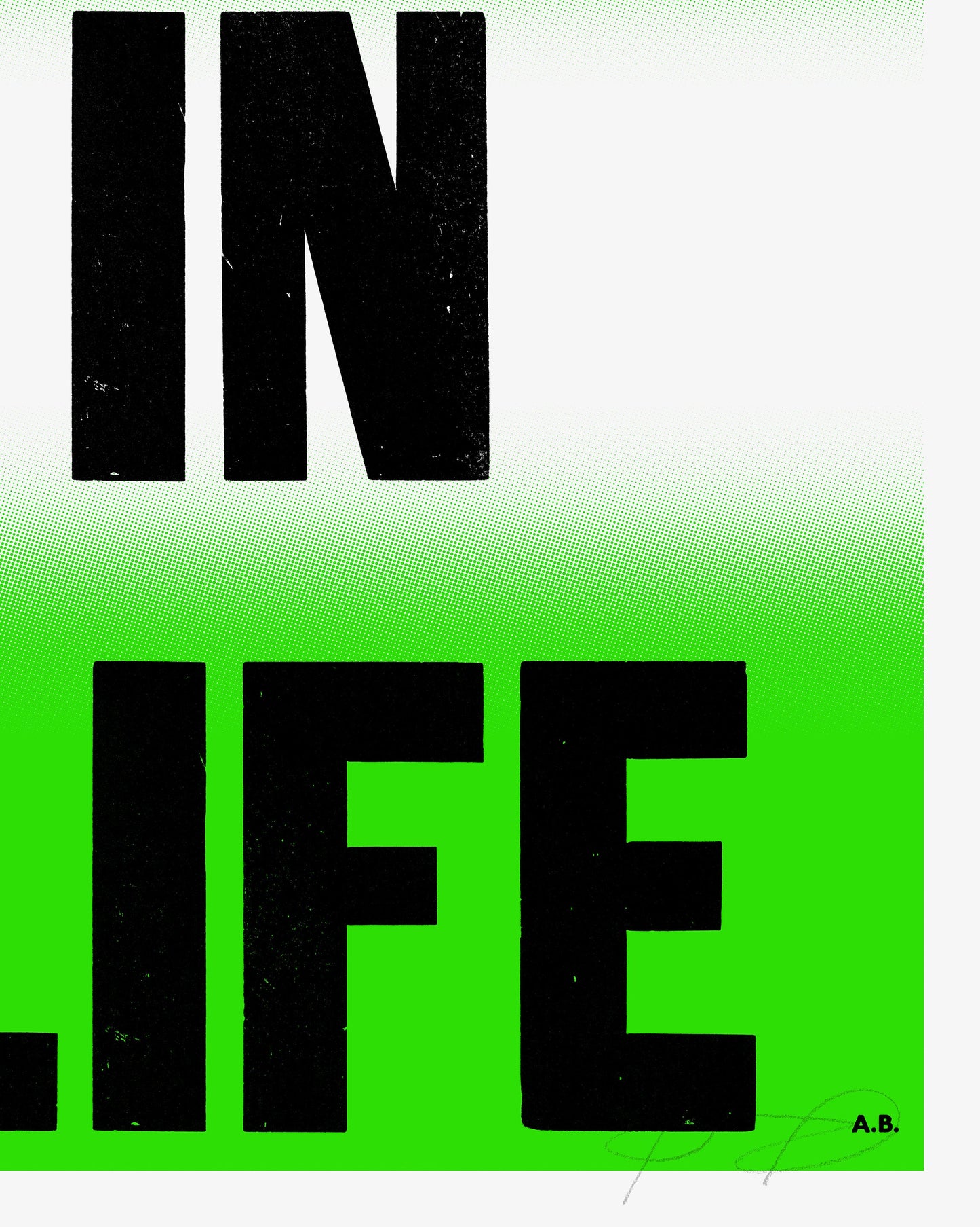 Joy In Life - Green