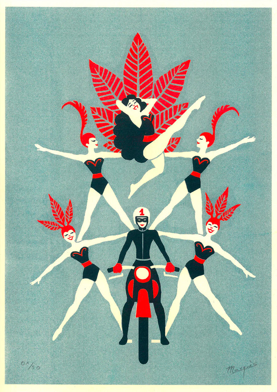 Acrobats Motorbike