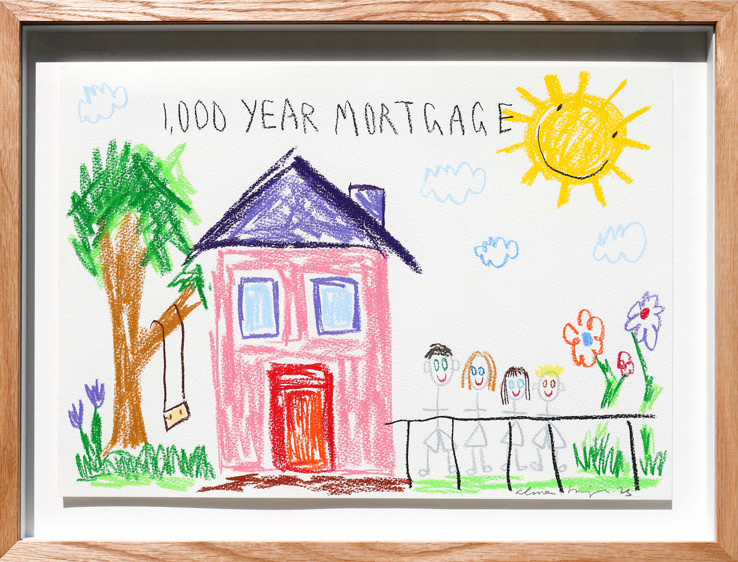 1000 Year Mortgage - Framed