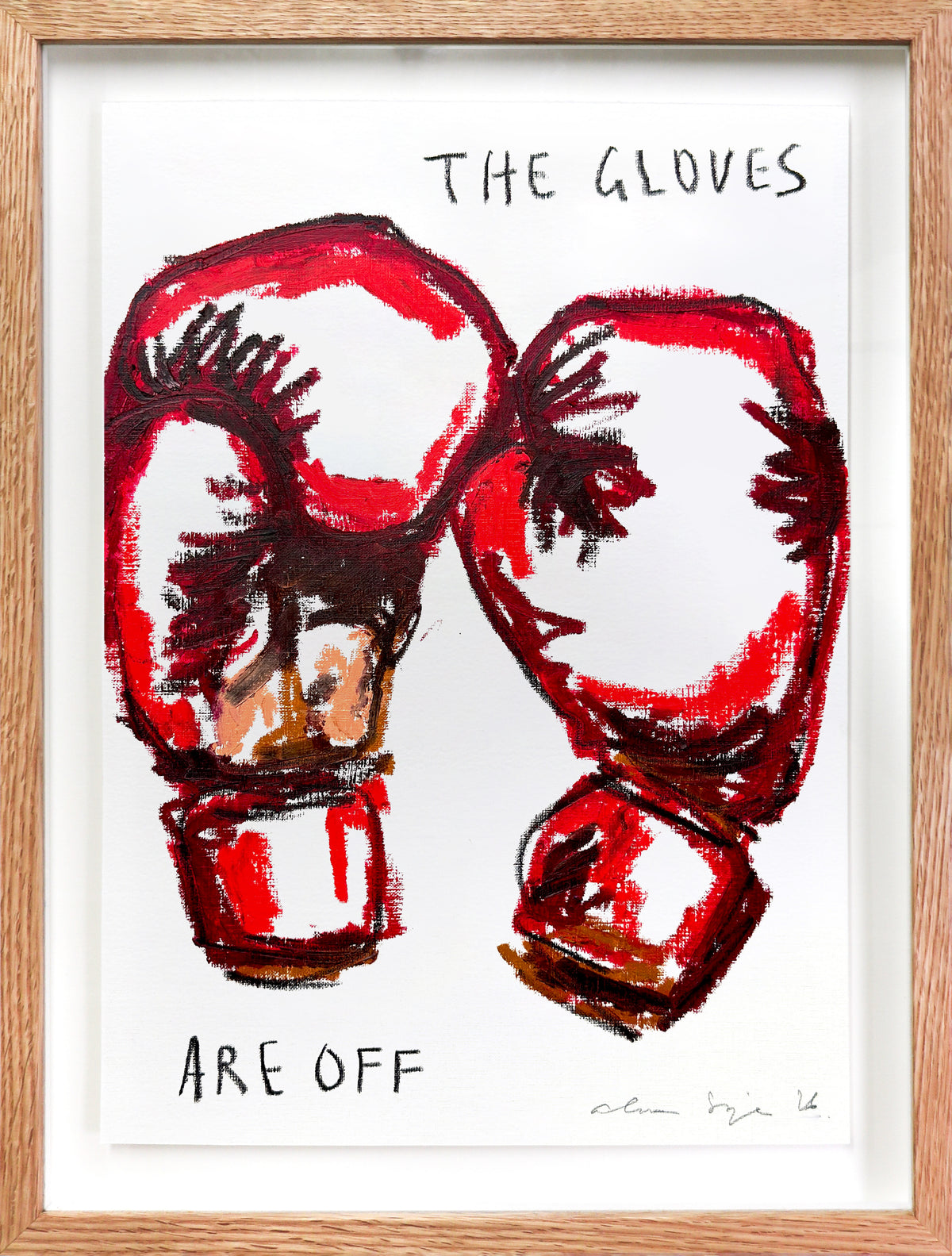 Gloves Off - Framed