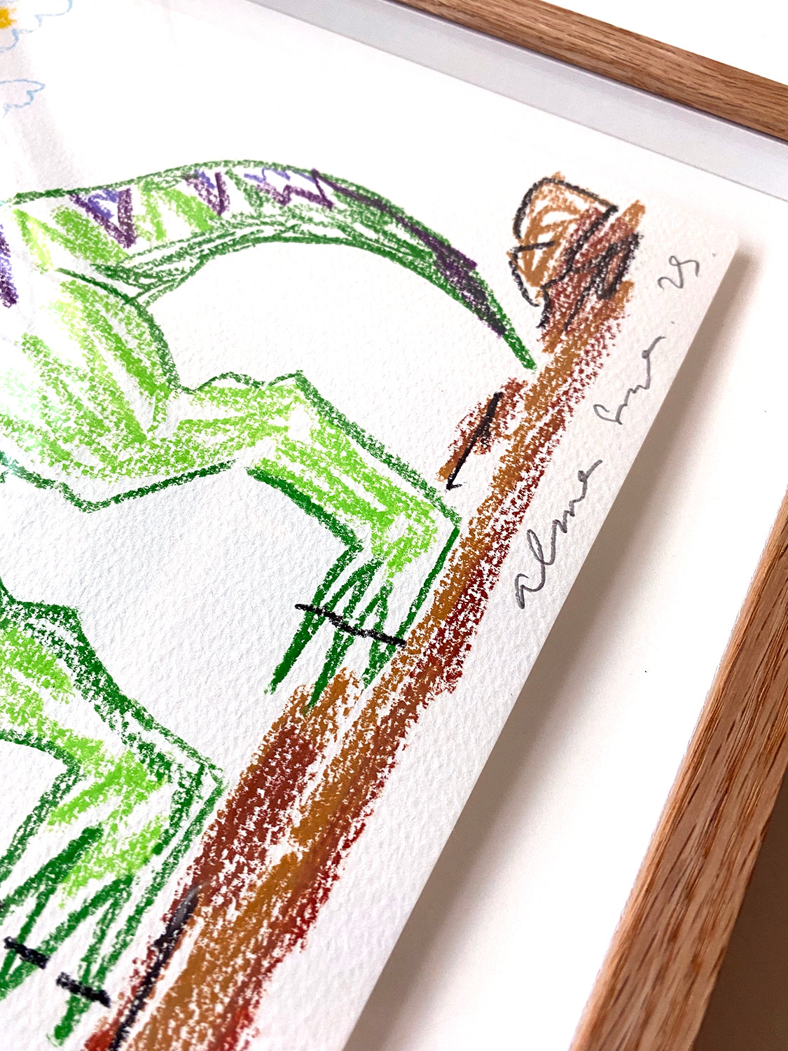 Do You Think He Saurus? - Original - Framed