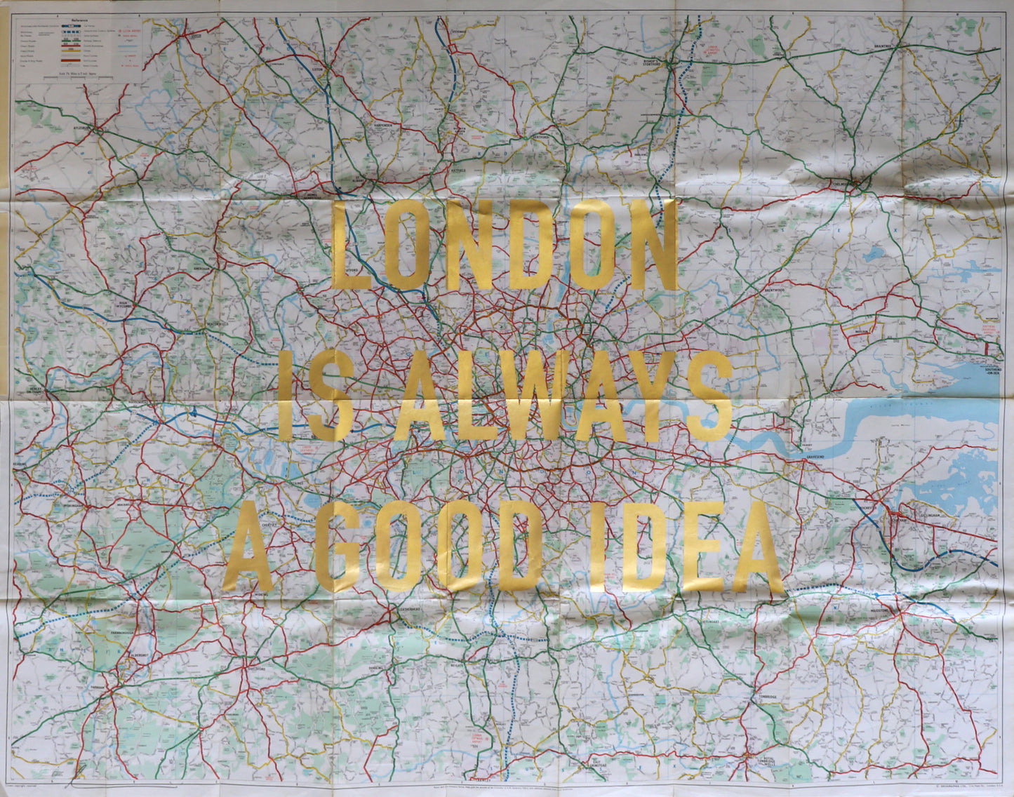 London Is Always A Good Idea (Gold Leaf) - 72