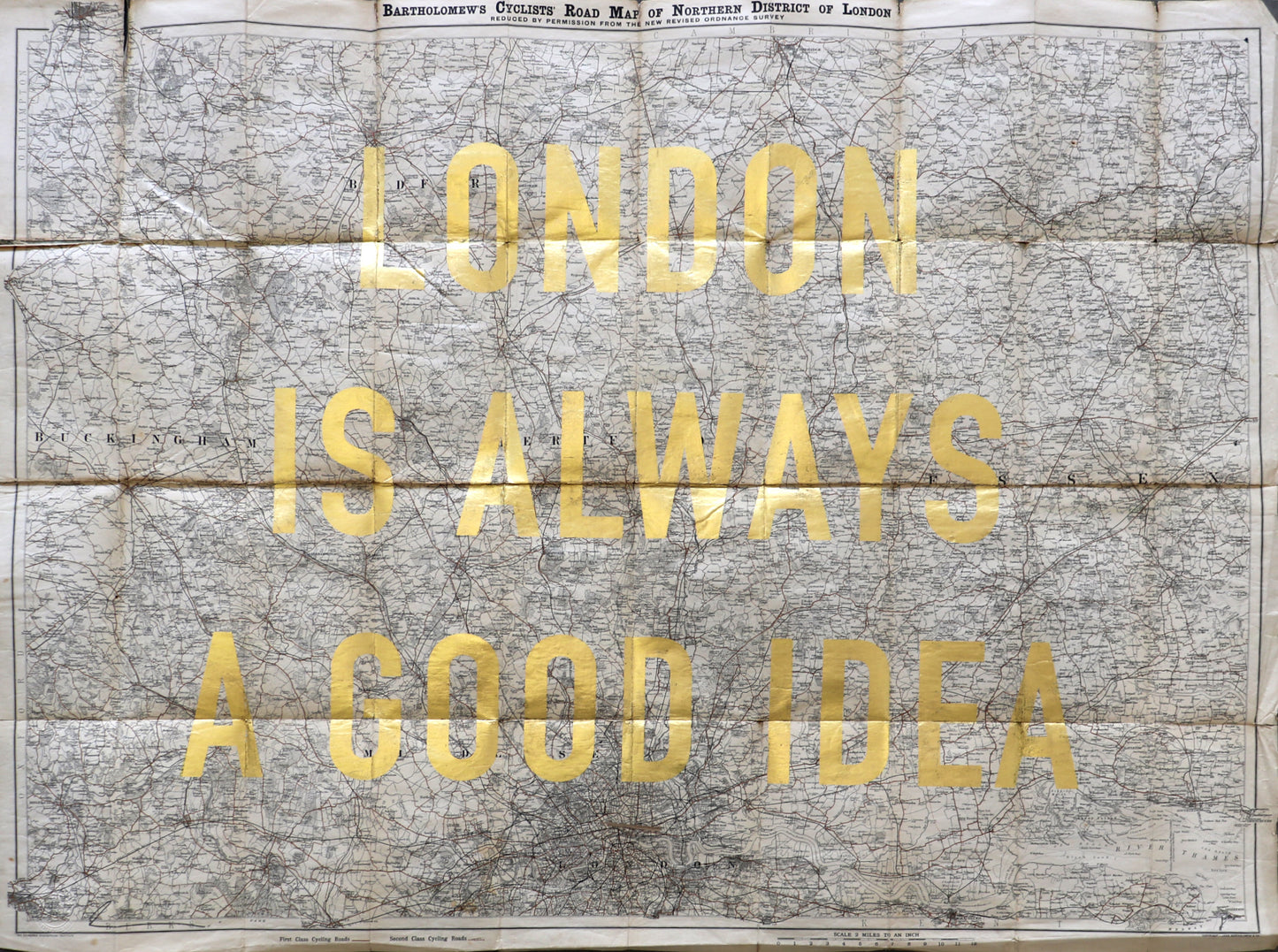 London Is Always A Good Idea (Gold Leaf) - 75