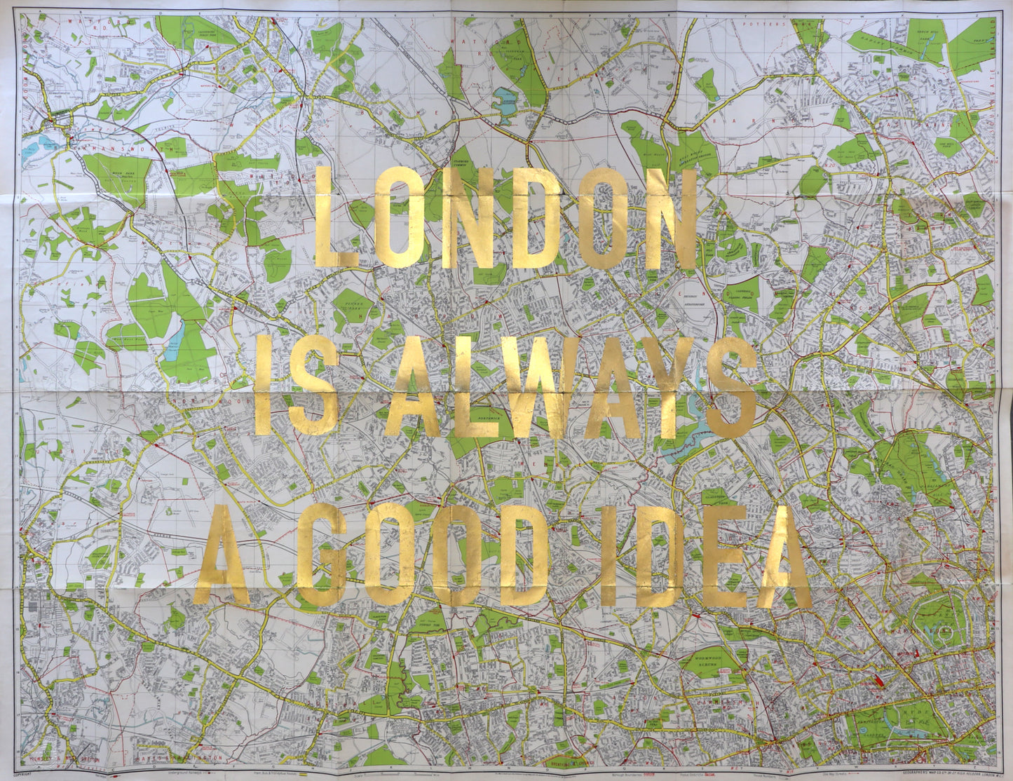 London Is Always A Good Idea (Gold Leaf) - 76