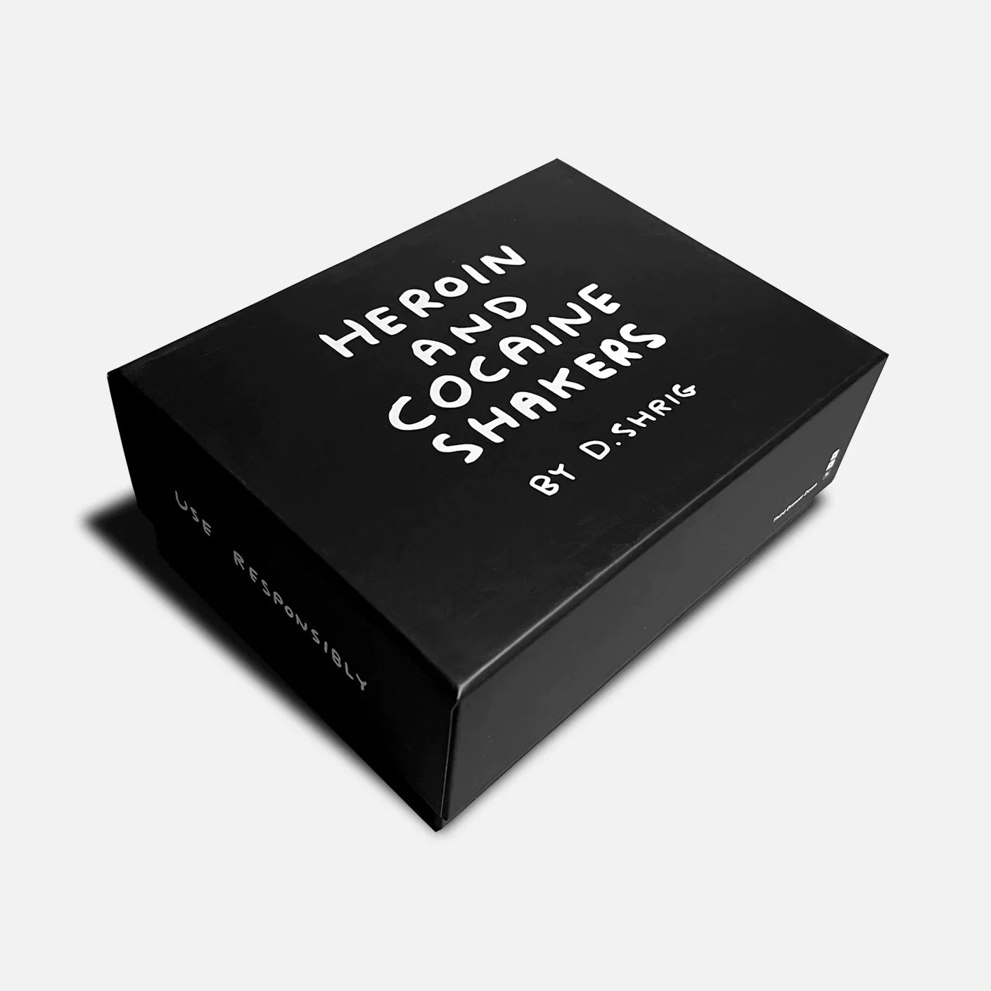 David Shrigley Heroine and Cocaine Salt & Pepper Shakers