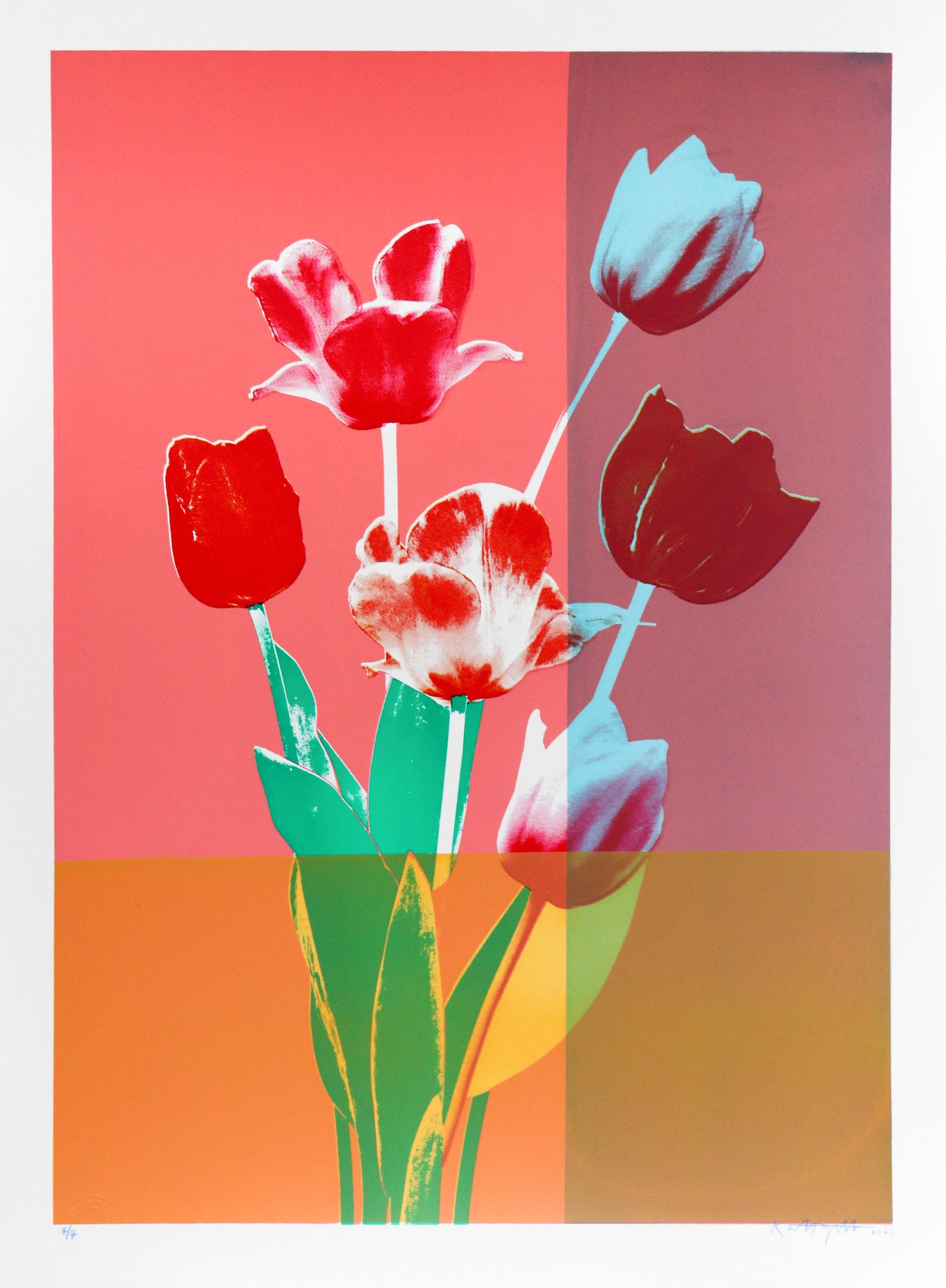 ‘Fleurs’ / Orange (Double Band)