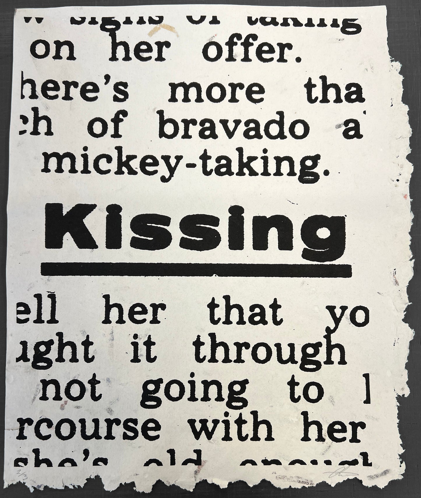 Kissing