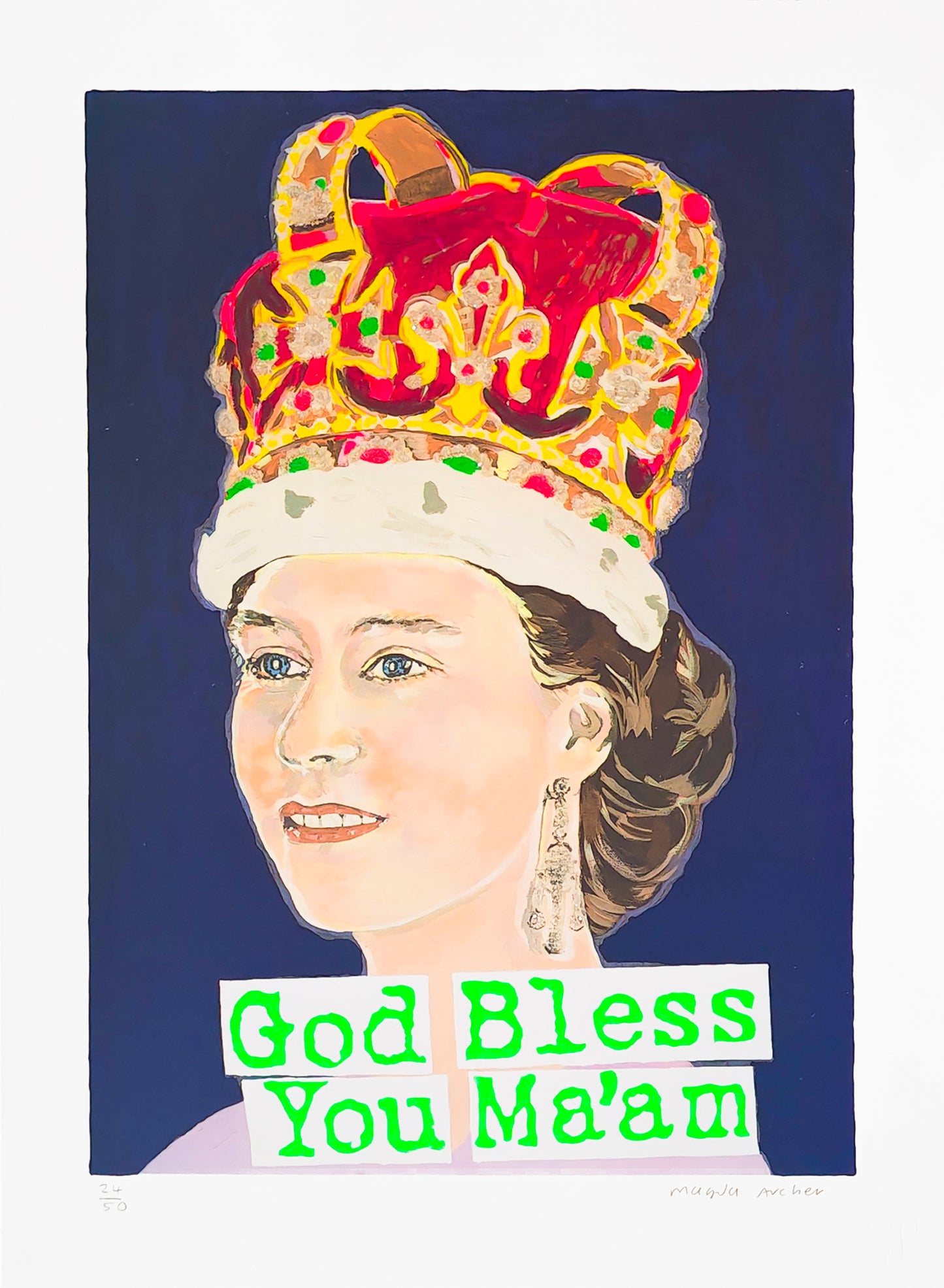 God Bless You Ma'am!