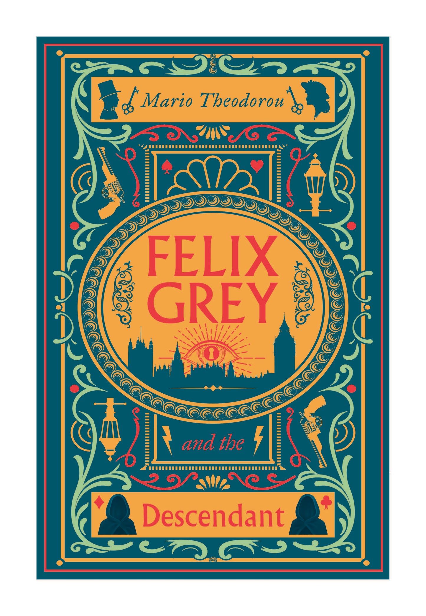 Felix Grey And The Descendant Print - Green