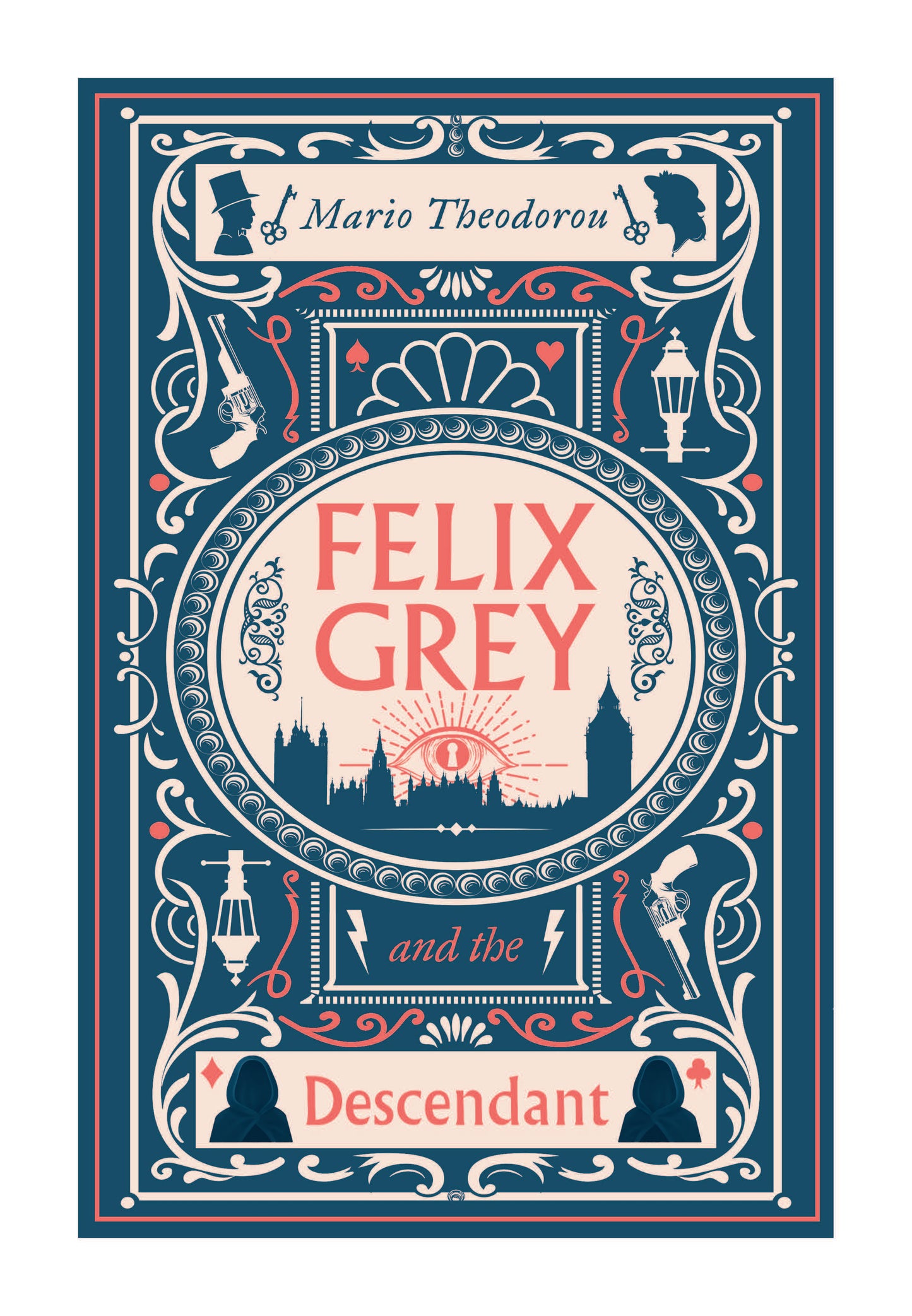 Felix Grey And The Descendant Print - White