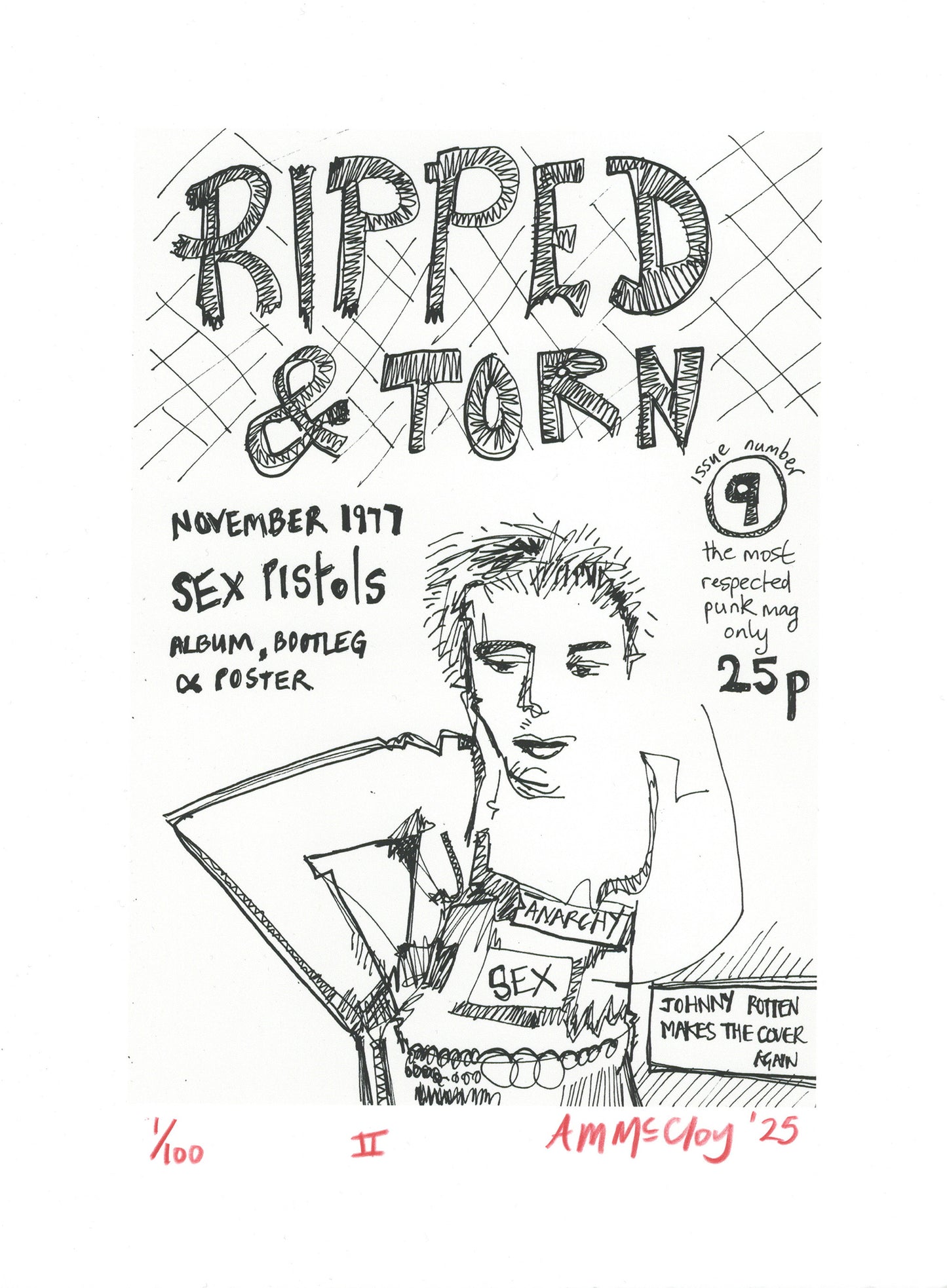 Fanzine Editions - Set of Three Punks