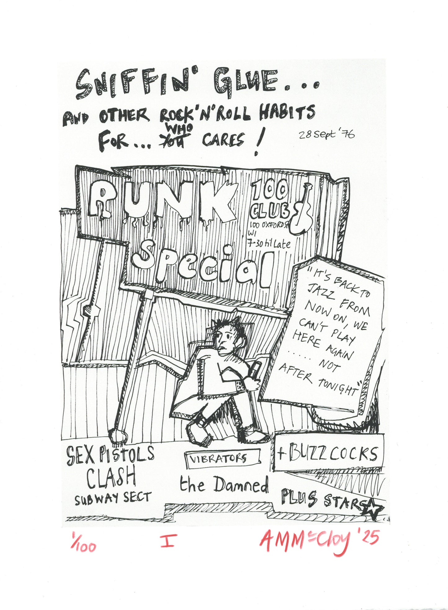 Fanzine Editions - Set of Three Punks