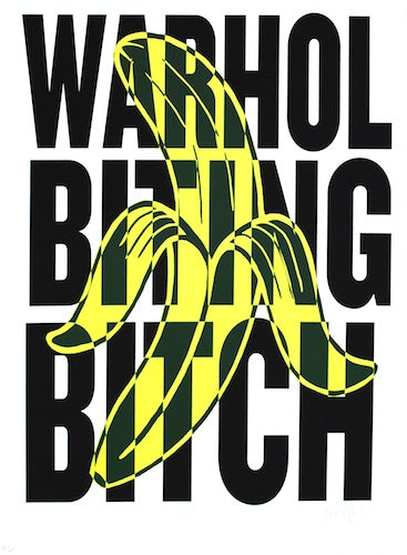 Warhol Biting Bitch