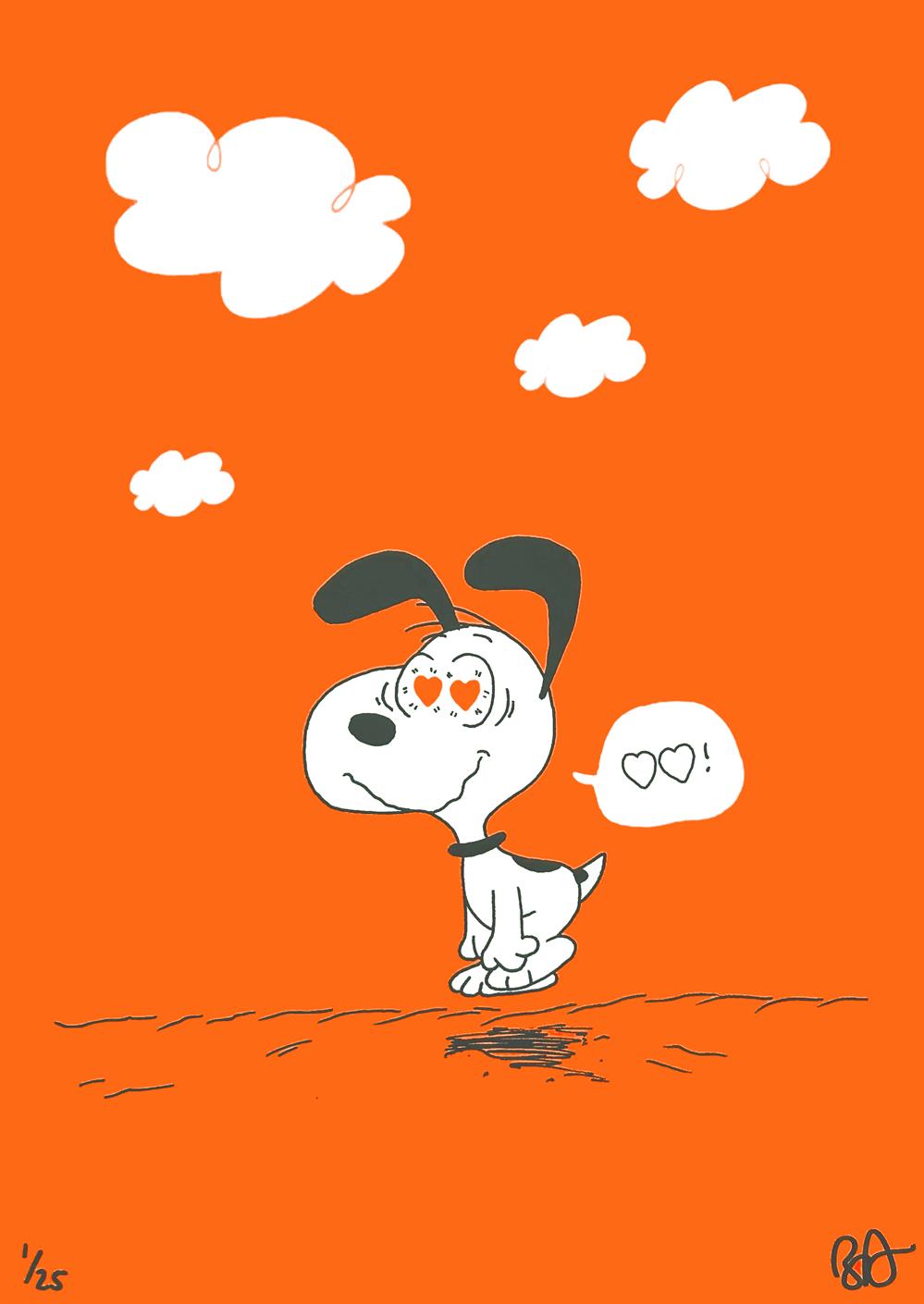 I Love That You Kaleidoscopically Exist - Orange