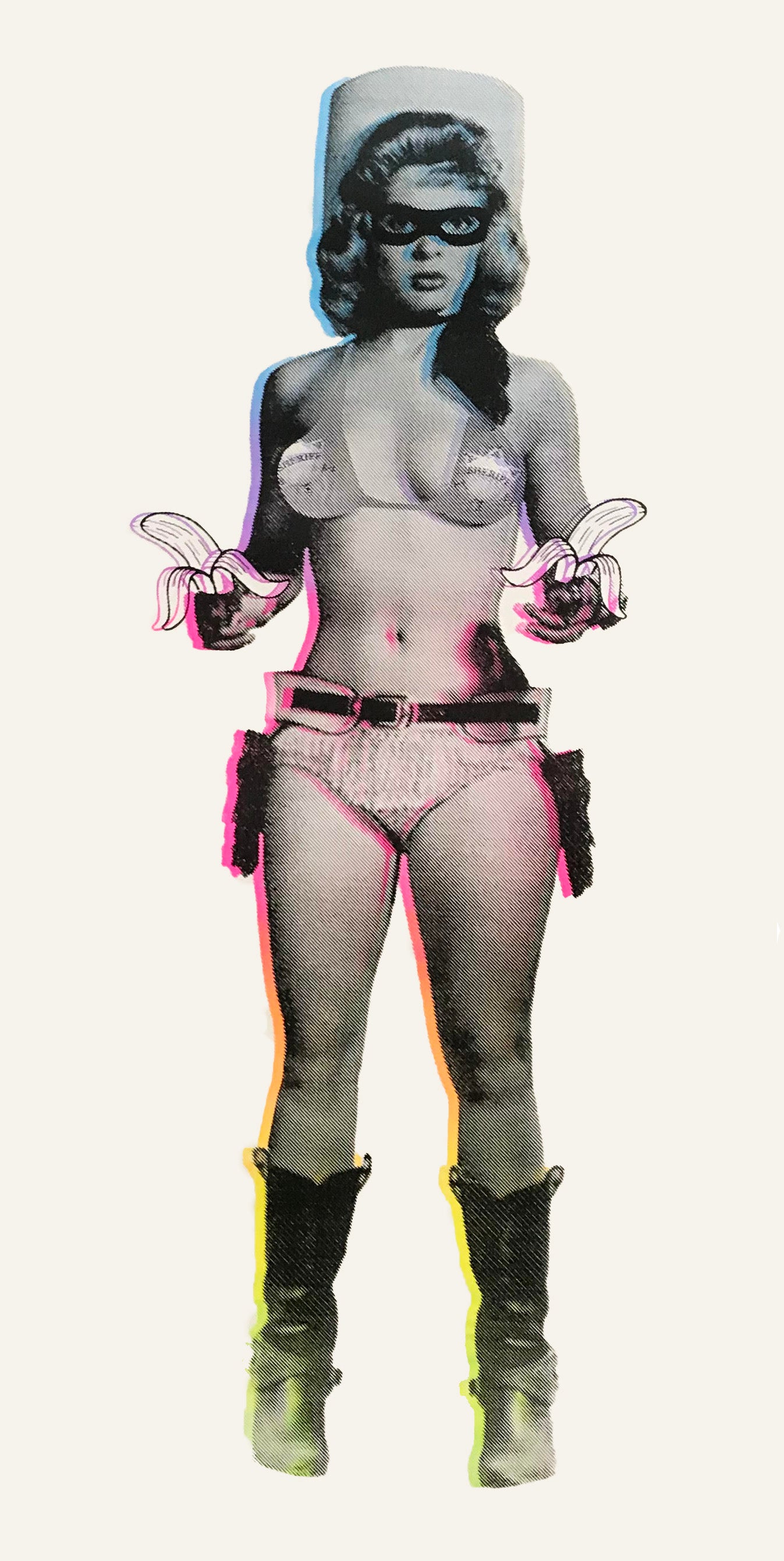 Candy Barr (Rainbow Fade Background)