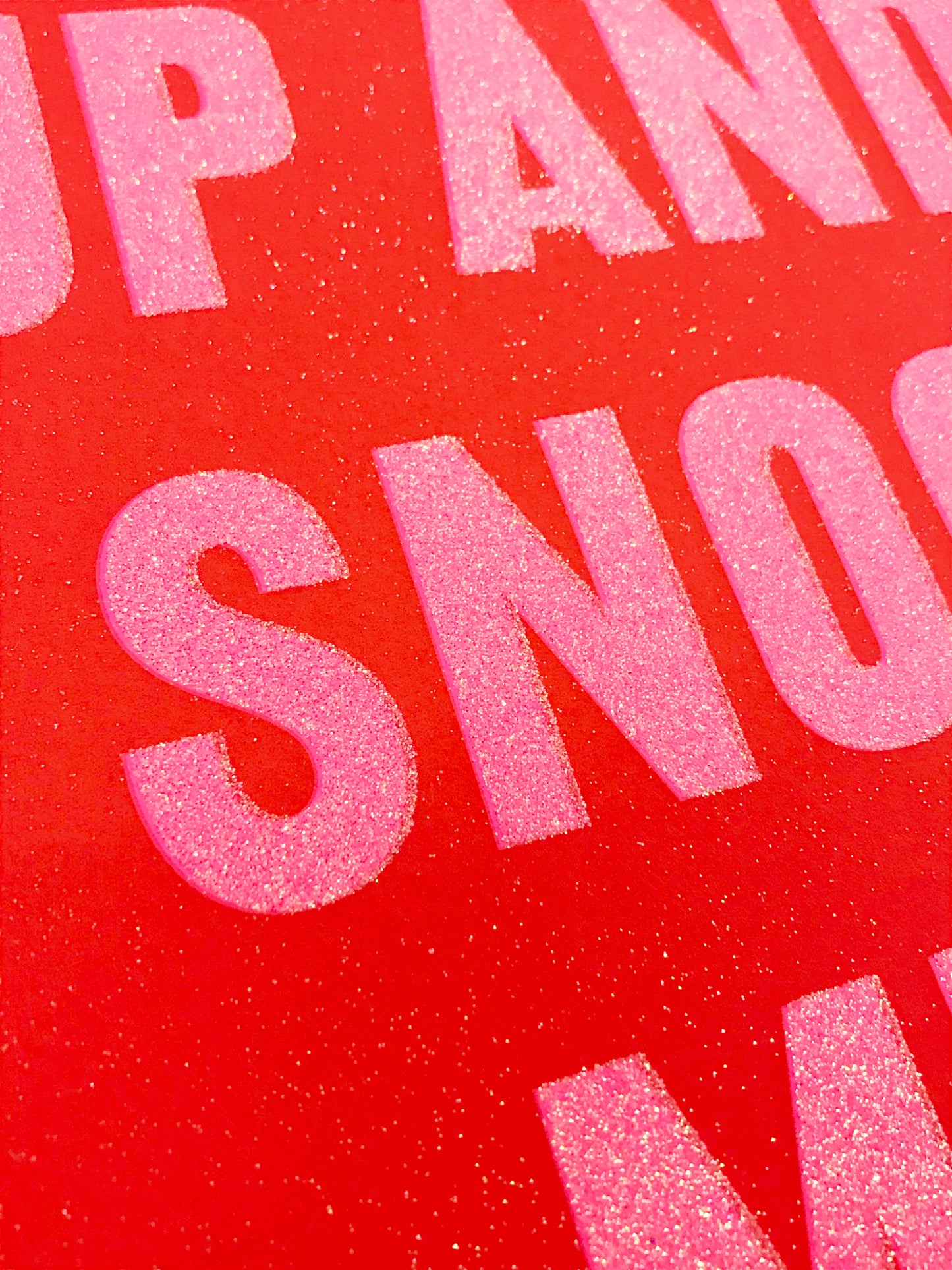Shut Up And Snog Me (Red)