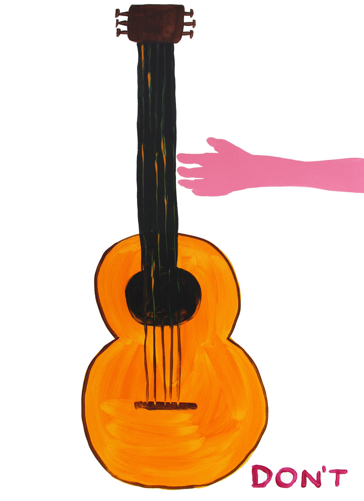 Don't, 2018 by David Shrigley is a limited edition, 16 colour screenprint. Discover the full collection of available artworks at Jealous. Purchase online or explore more prints on the gallery website.