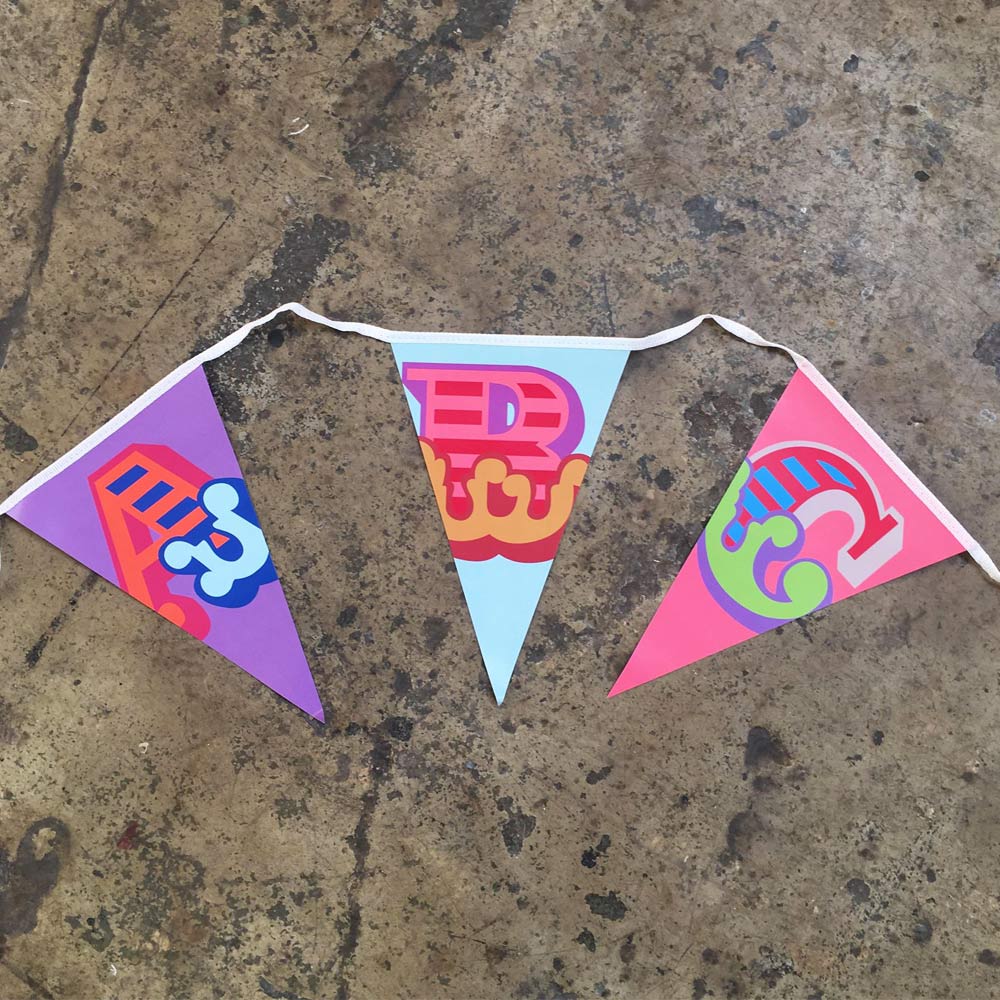 Alphabet Bunting