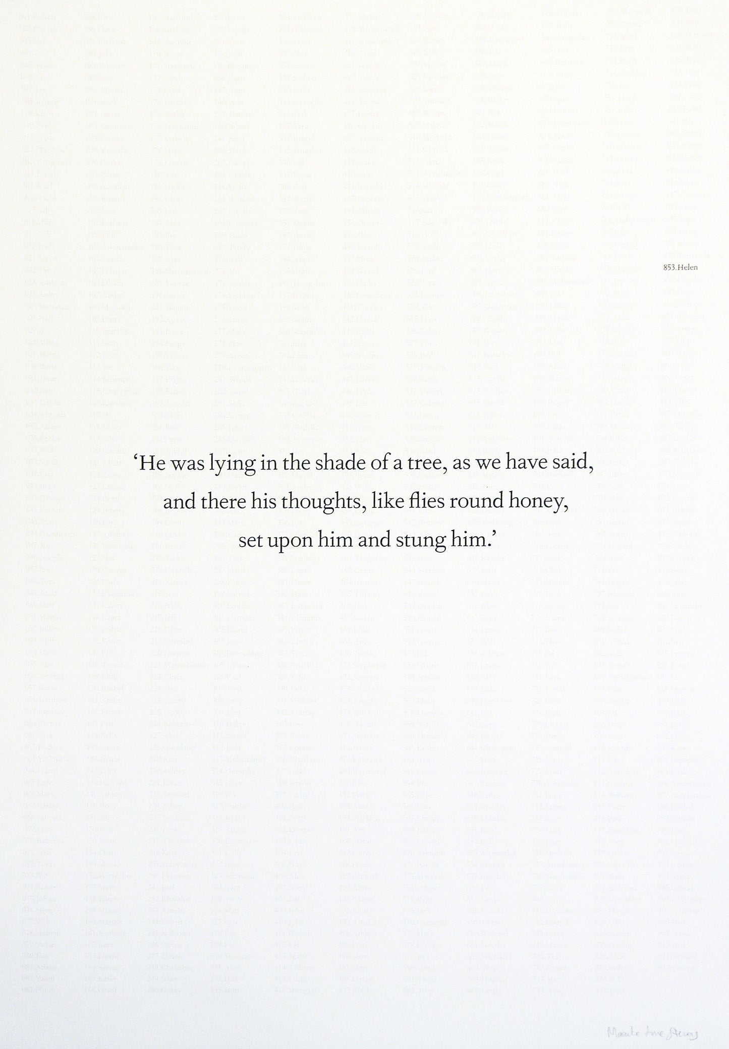 Saving Everything, Triptych
