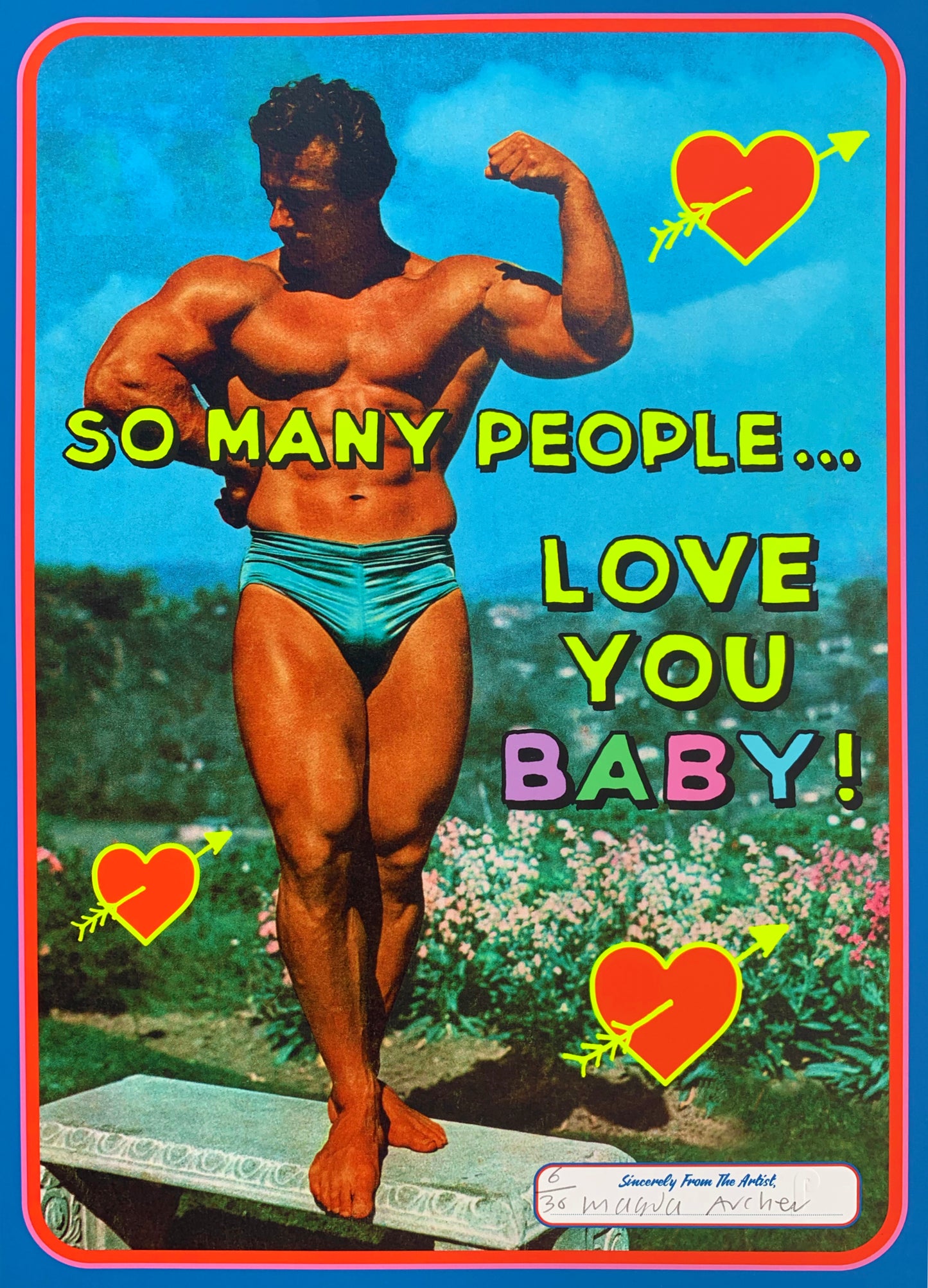 SO MANY PEOPLE LOVE YOU BABY
