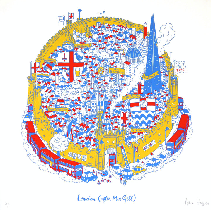 London (After Max Gill)