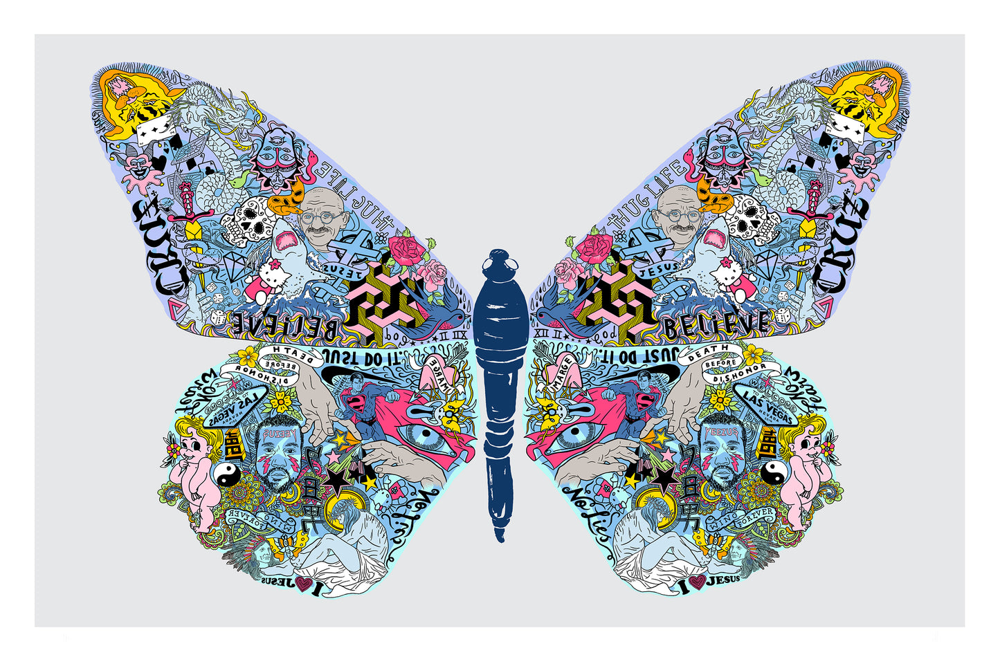 Tattooed Butterfly