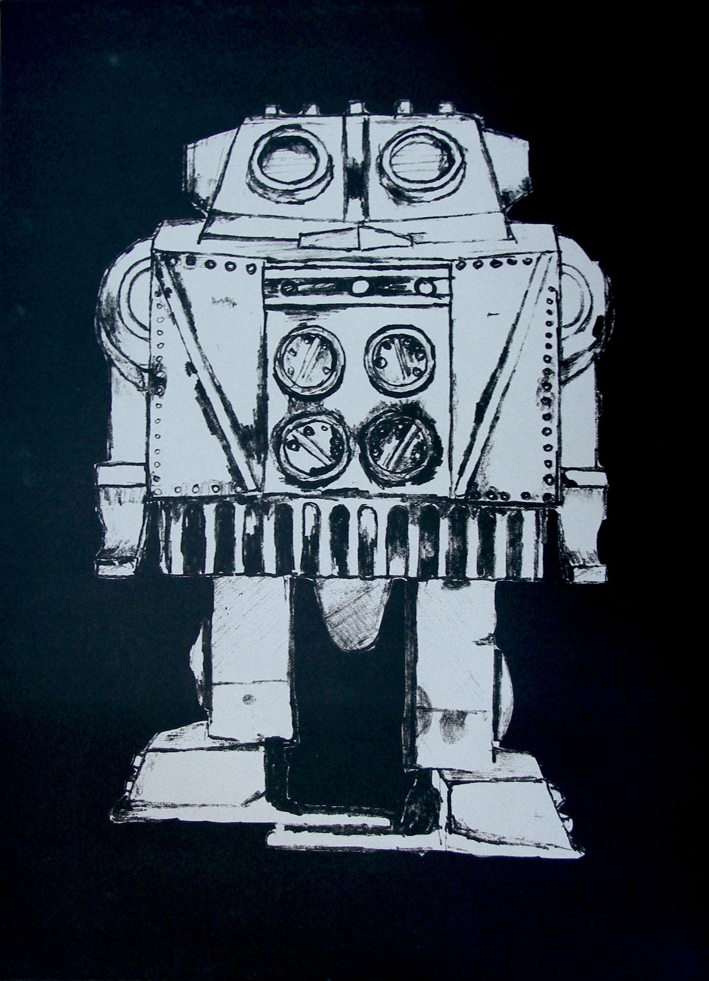 Silver Robot