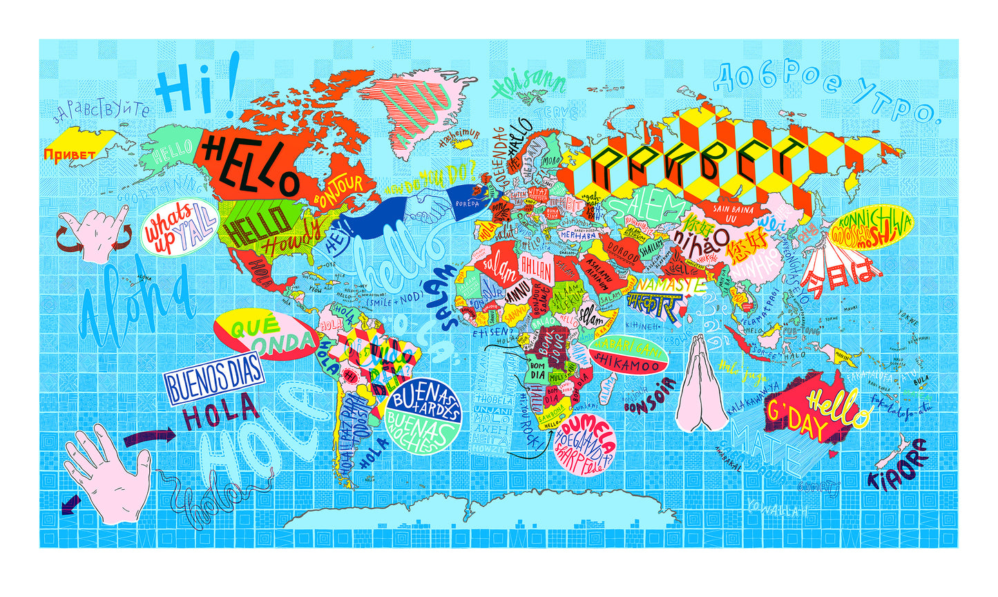 Hello From Around The World