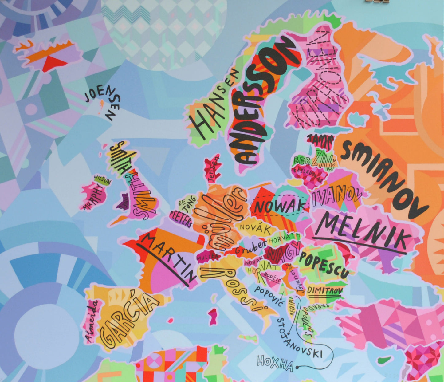 Popular Surnames In Europe