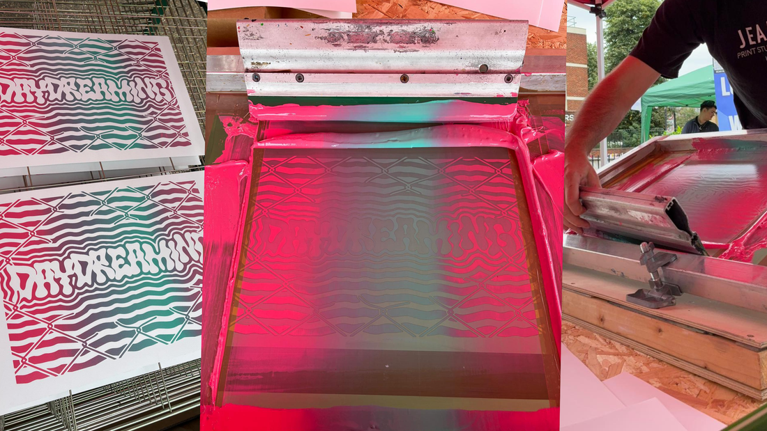 Live Printing with Day Dreaming in Tottenham