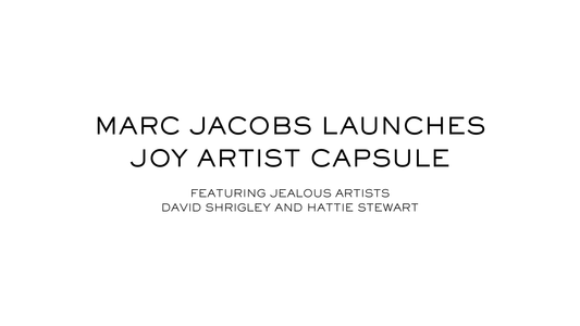 Marc Jacobs Launches Artist Capsule Featuring David Shrigley and Hattie Stewart