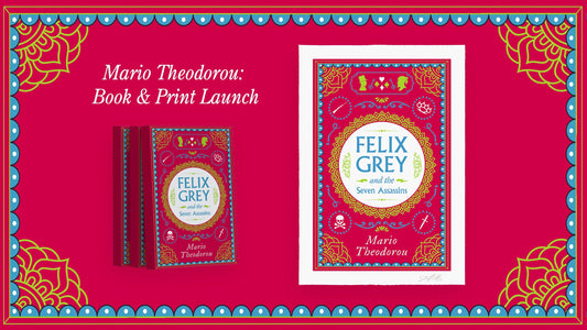 Mario Theodorou's 'Felix Grey and the Seven Assassins' Book and Print Launch