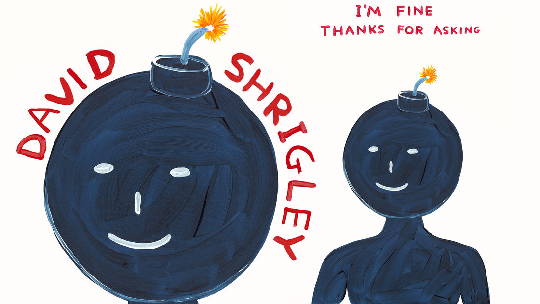 David Shrigley 'I'm Fine' Print Release
