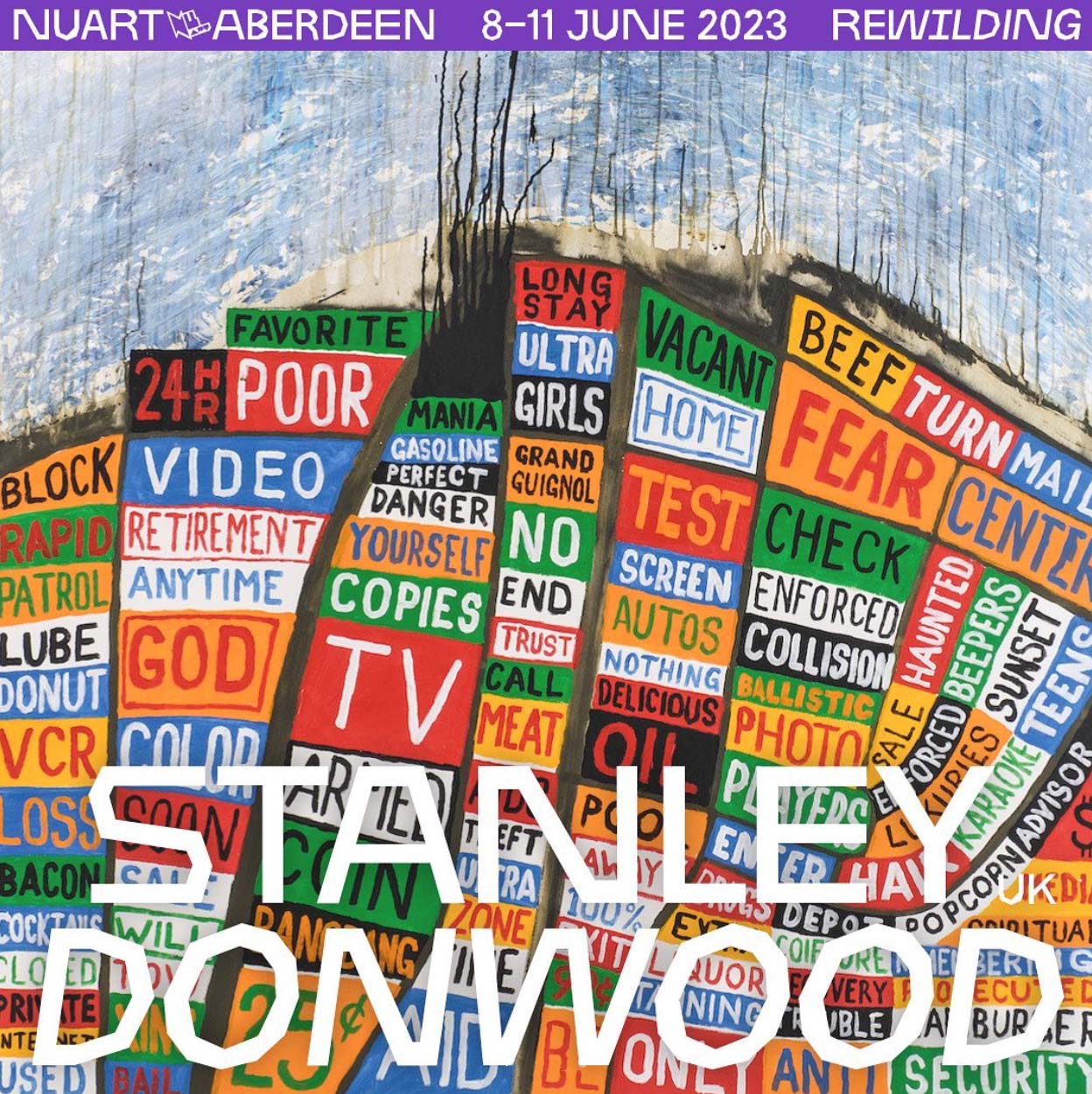 Stanley Donwood at Nuart Festival