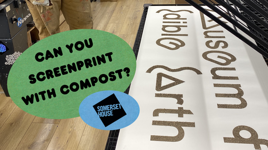 Can You Screenprint with Compost? Jealous Print Studio Explores Edible Earth at Somerset House