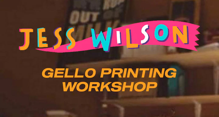 Jess Wilson Hosts Gello Printing Workshop at Urban Flower Company