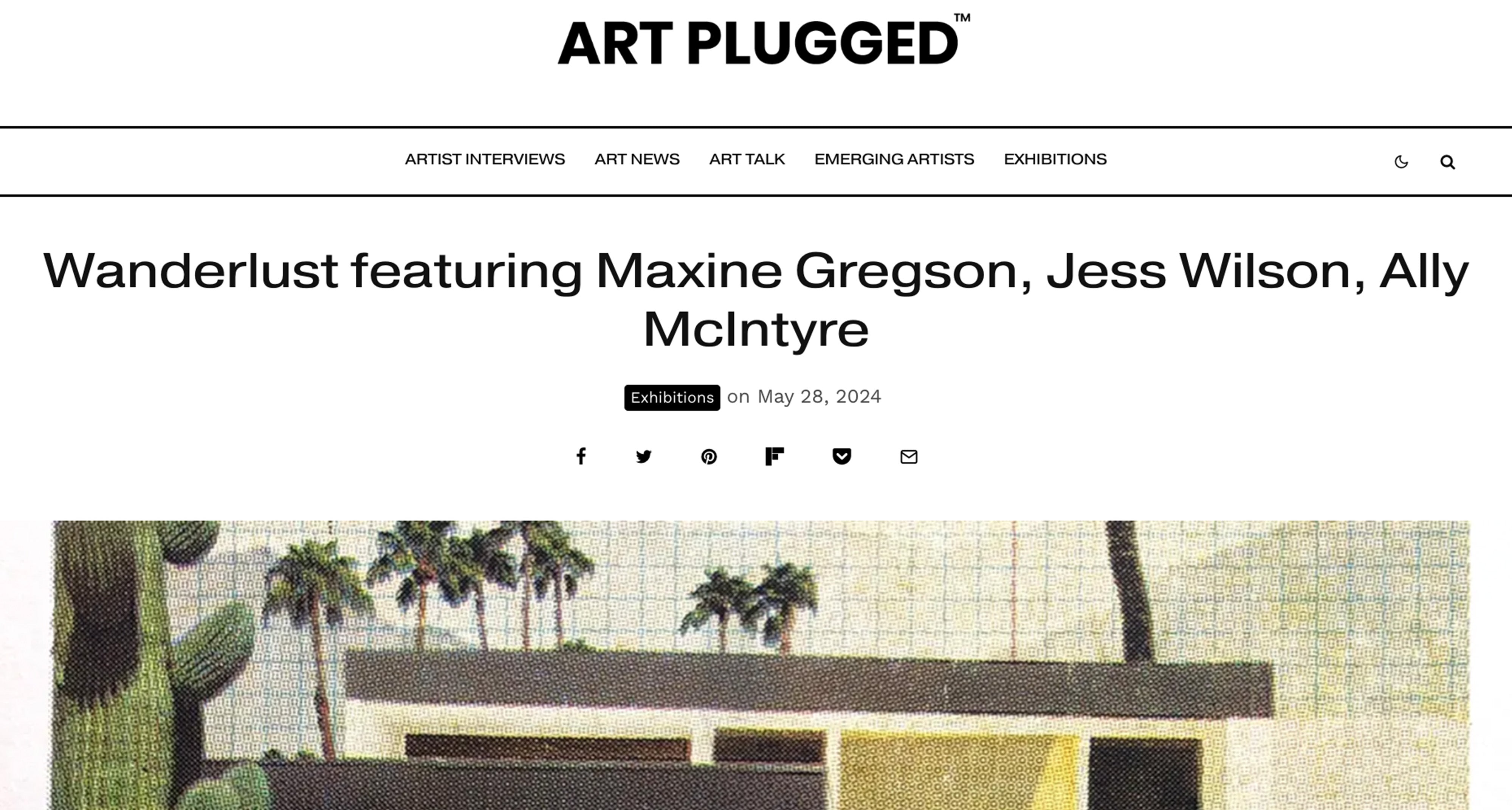 Wanderlust on Art Plugged – Jealous Gallery