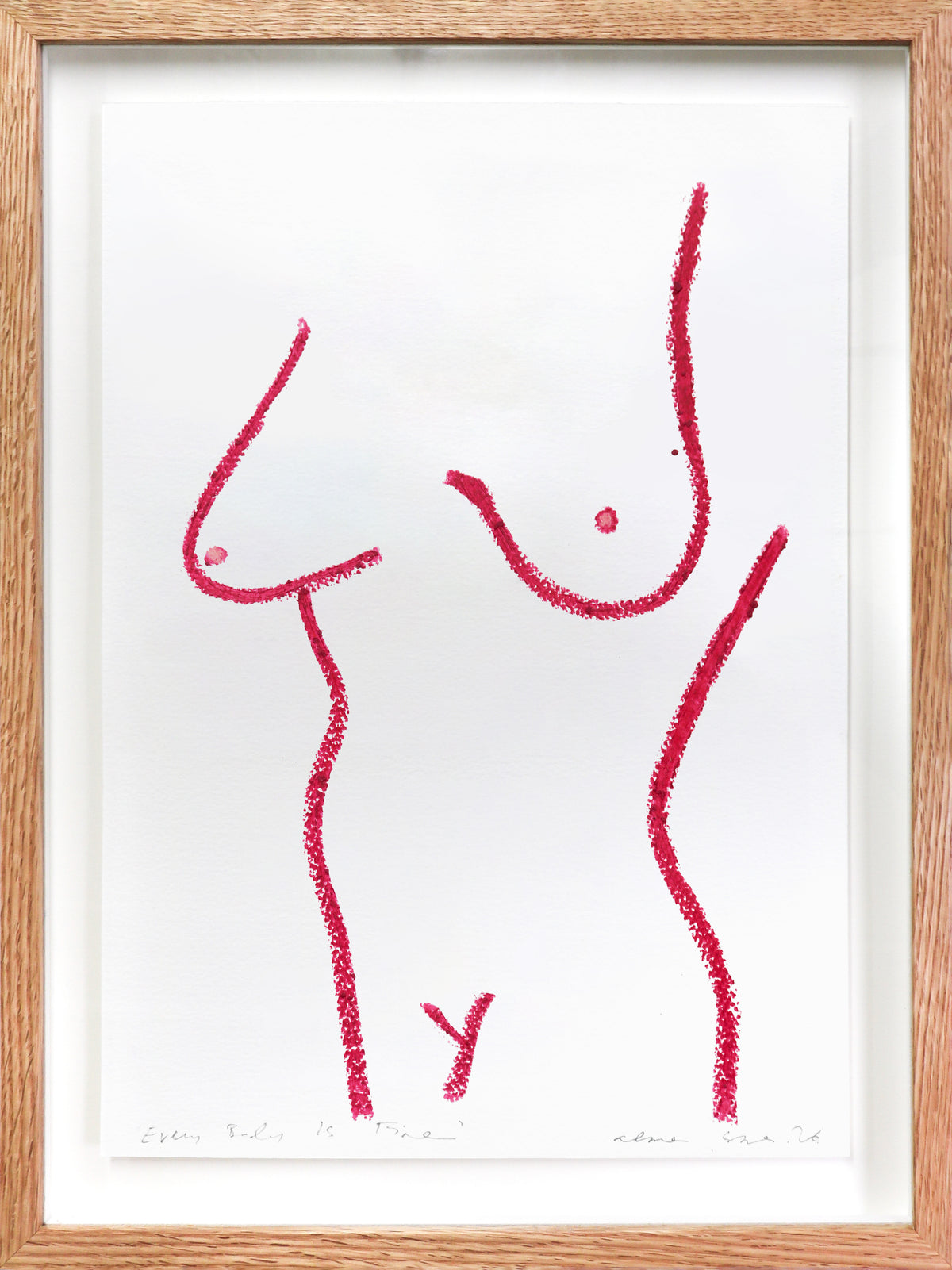 Every Body Is Fine III - Framed