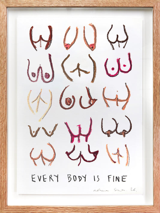 Every Body Is Fine - Framed