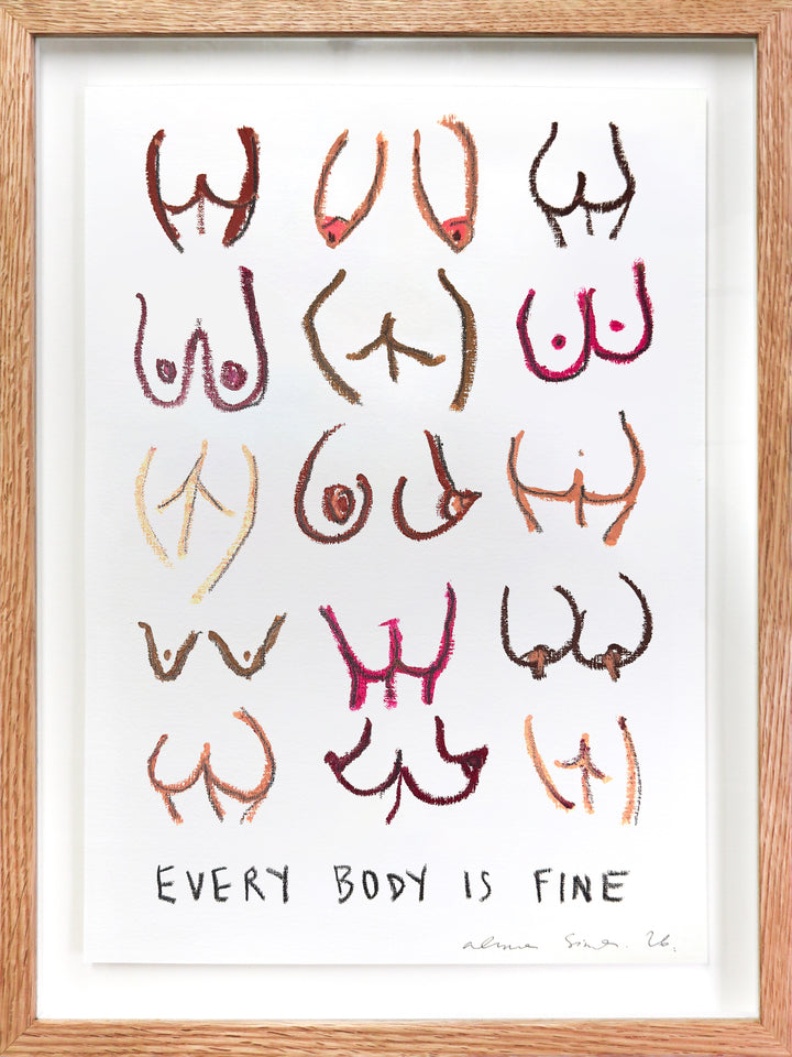 Every Body Is Fine - Framed
