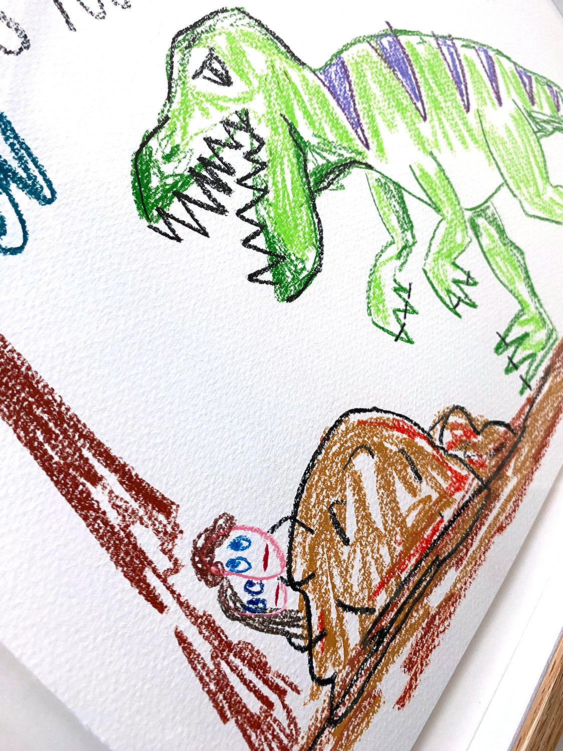 Do You Think He Saurus? - Original - Framed