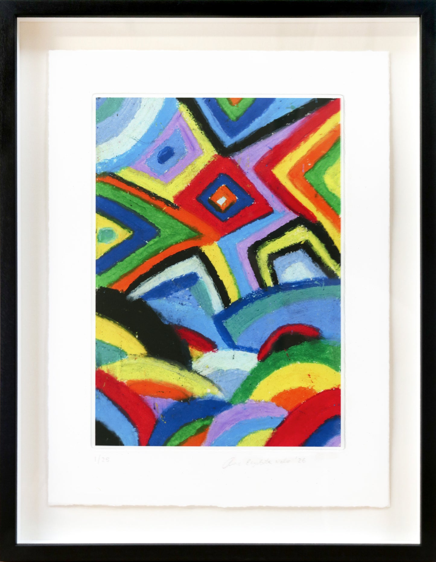 Clouds of Colour - Framed