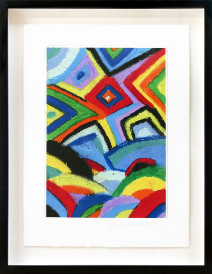 Clouds of Colour - Framed