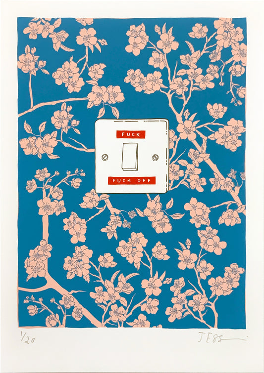 Apple Blossom (Blue and Pink)